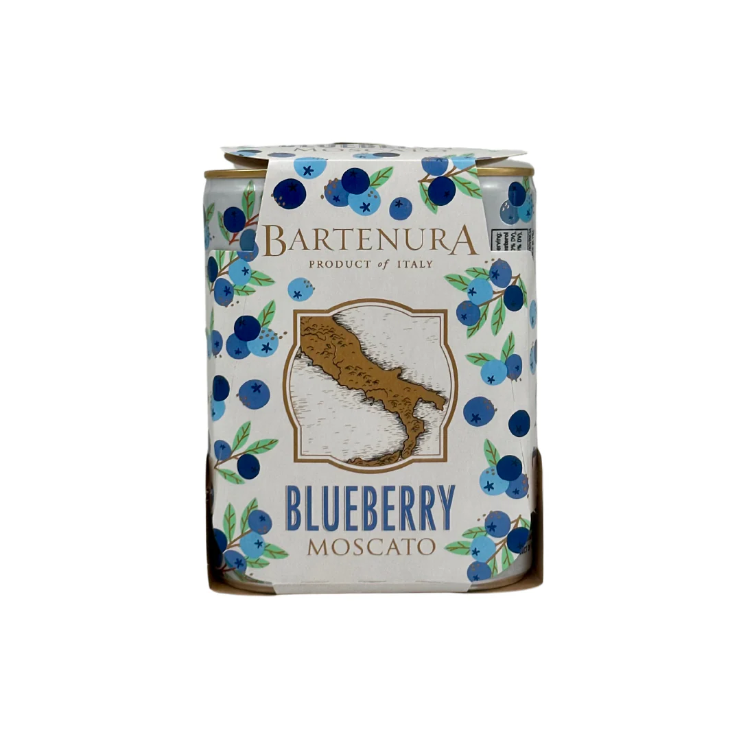Bartenura Moscato Blueberry - 4Pk Cans - Image 2