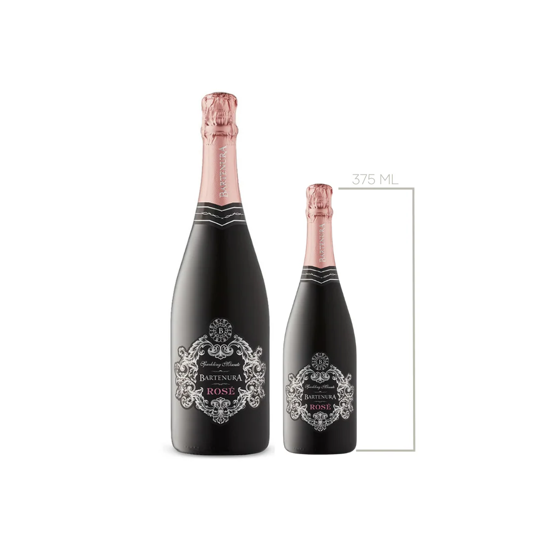 Bartenura Moscato Rosé Sparkling (Minis 375 ML) - Image 2